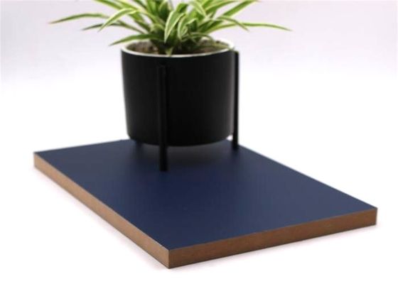 CARB  Blue  E0 MR Matte PET Laminated MDF Panels