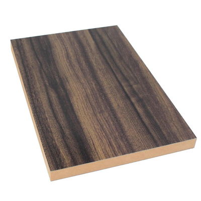 Scratch Resistant Wardrobe High Gloss MDF Panels With PET Film